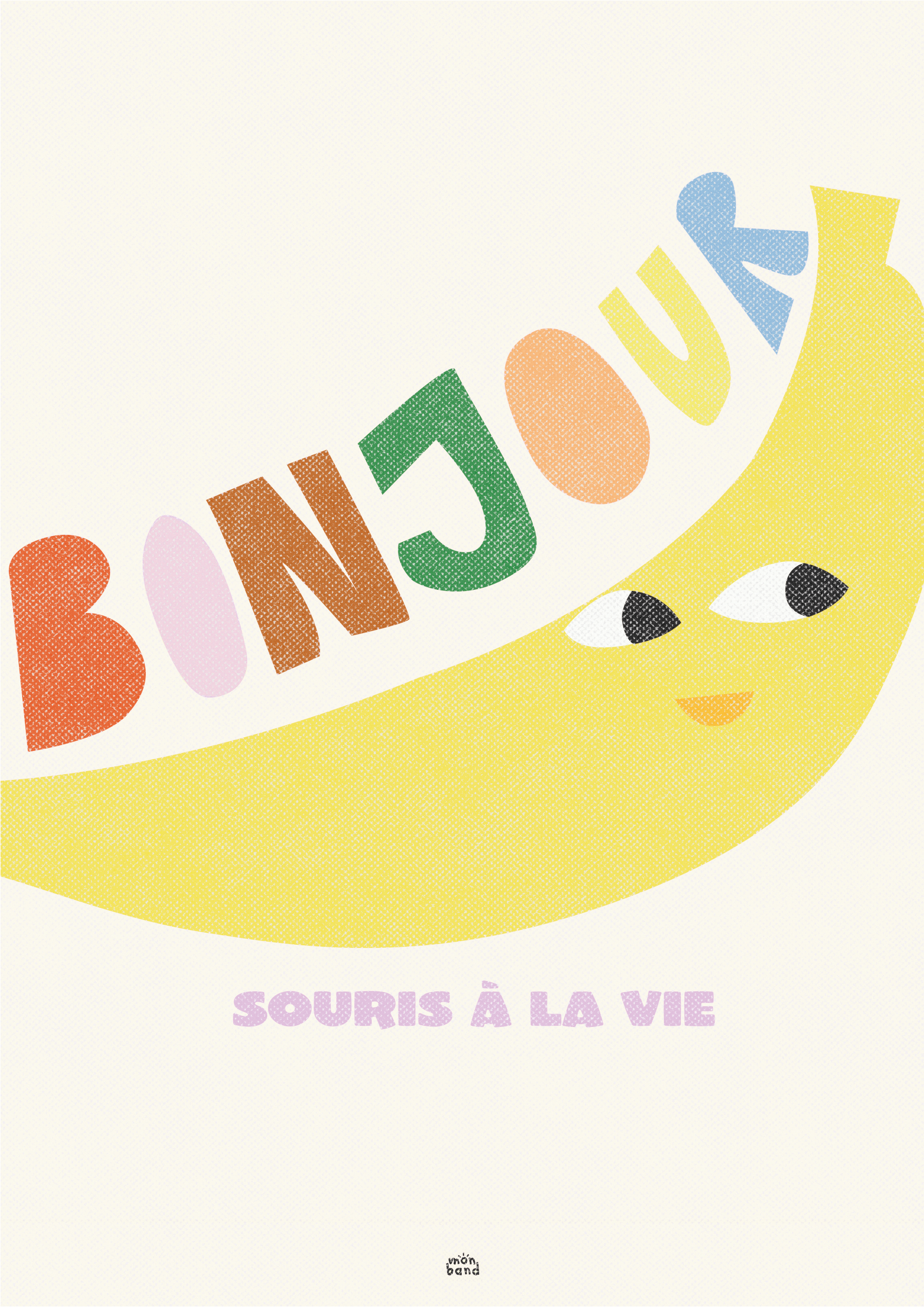 AFFICHE BONJOUR