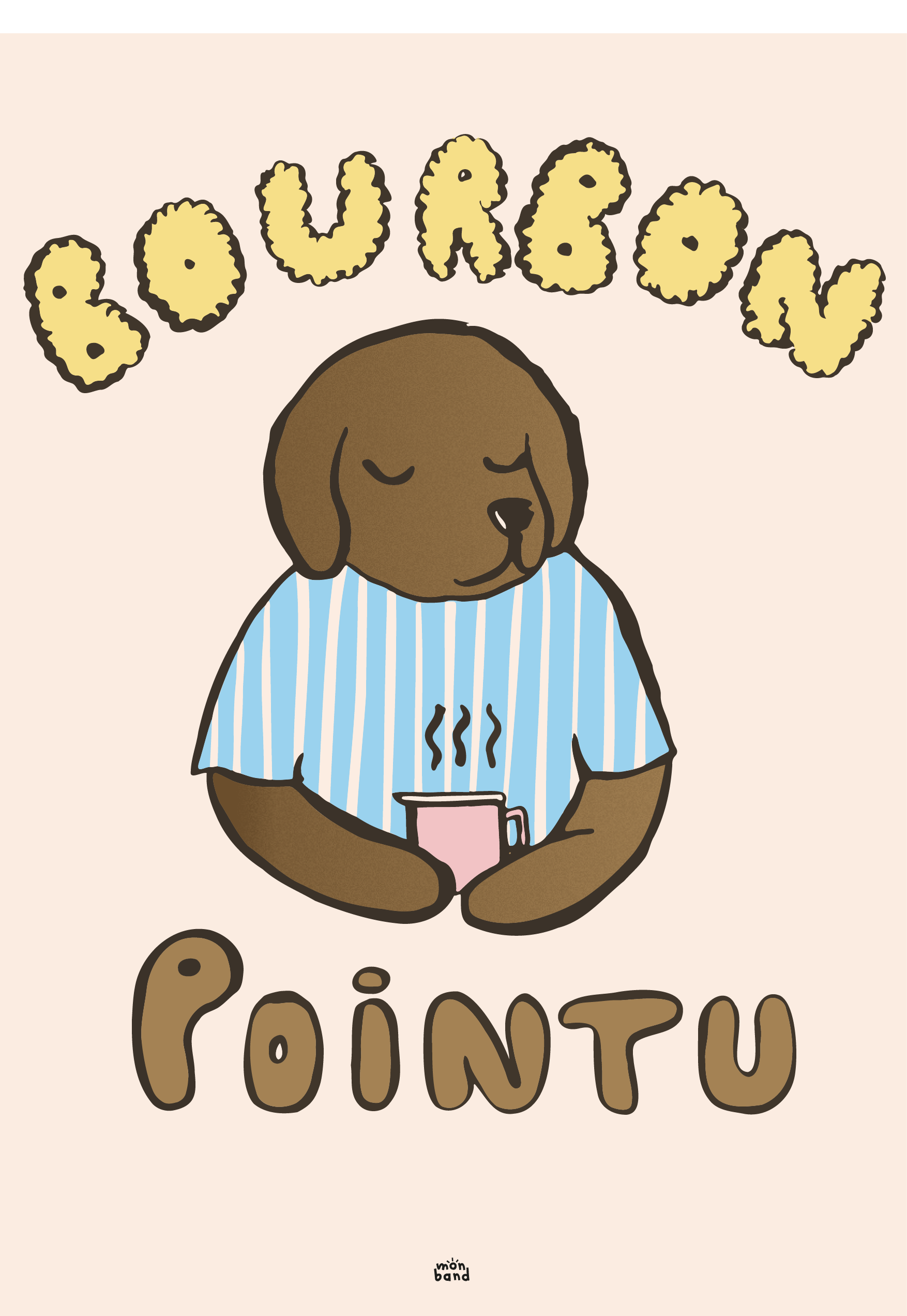 AFFICHE BOURBON POINTU