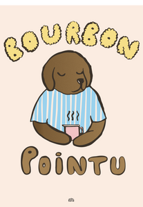 AFFICHE BOURBON POINTU